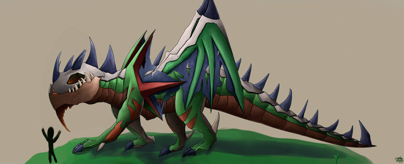 Drake Concept Ancient drake concept art by carriercarry on DeviantArt