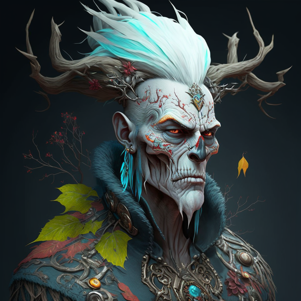 Druid who became a Necromancer by Illum1naTart on DeviantArt