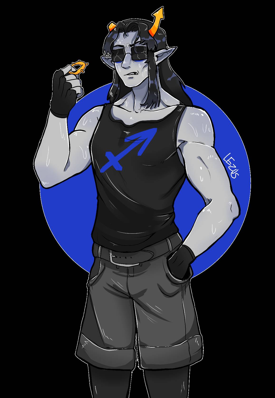 Equius from homestuck by Headlesslezus on DeviantArt