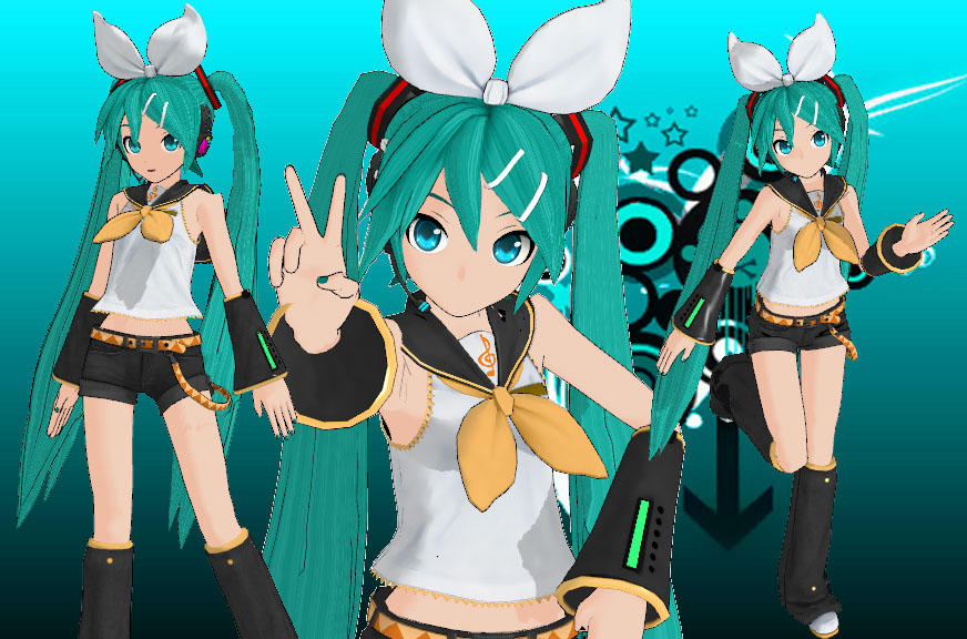 Rin Style Model MMD by Danthrox on DeviantArt