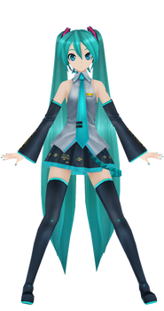 Project diva f model MMD