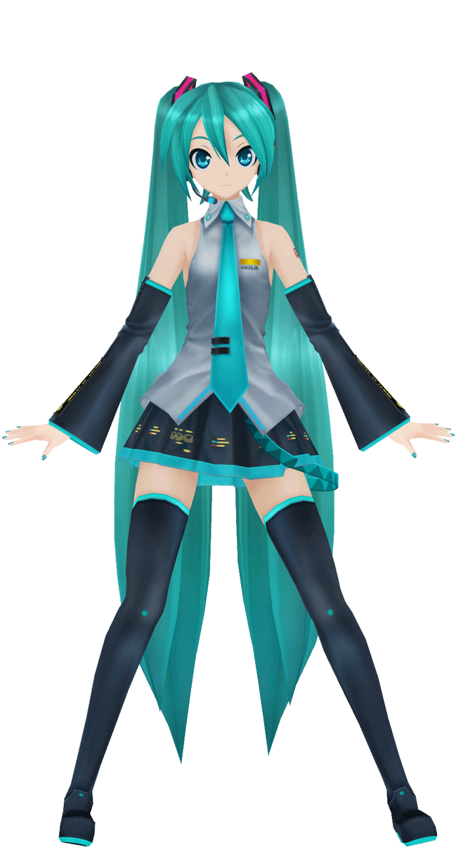 Project Diva F Model Mmd By Danthrox On Deviantart