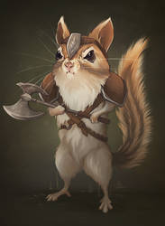 Chipmunk Barbarian