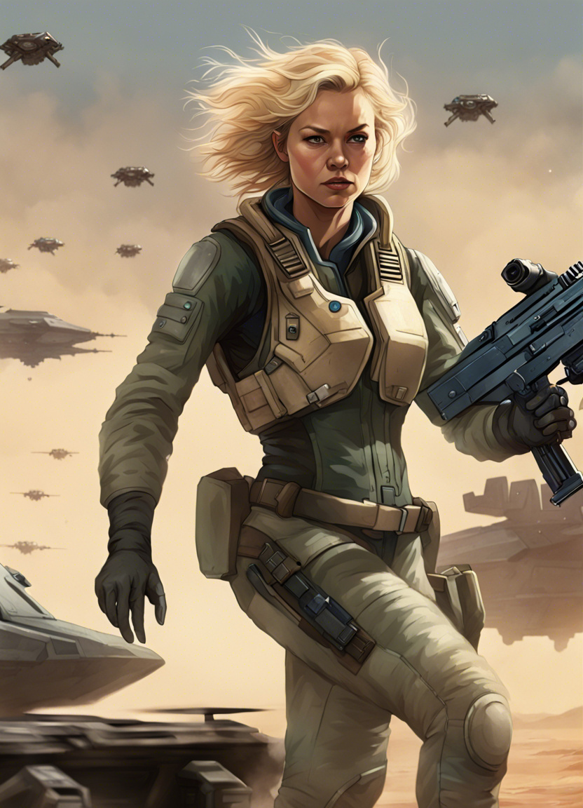 Female Pilot Deviantart A hardened female dropship pilot by leenas101 on DeviantArt