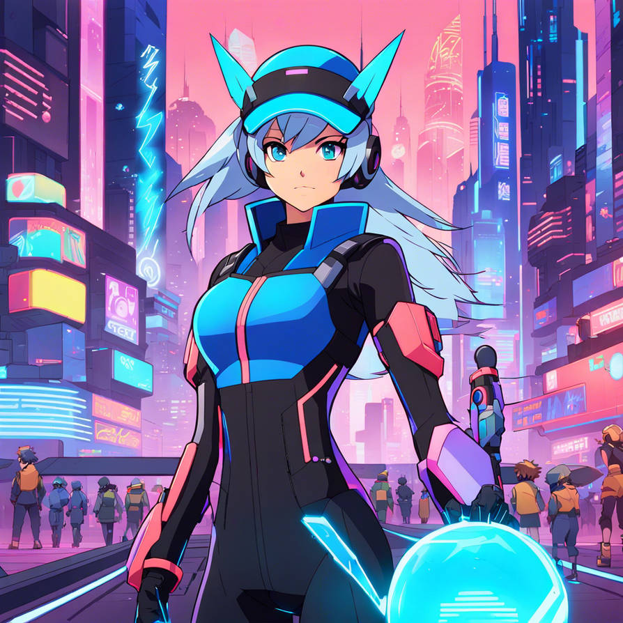 Cyder Pokemon Nova (The Cyber Pokemon Trainer) by leenas101 on DeviantArt