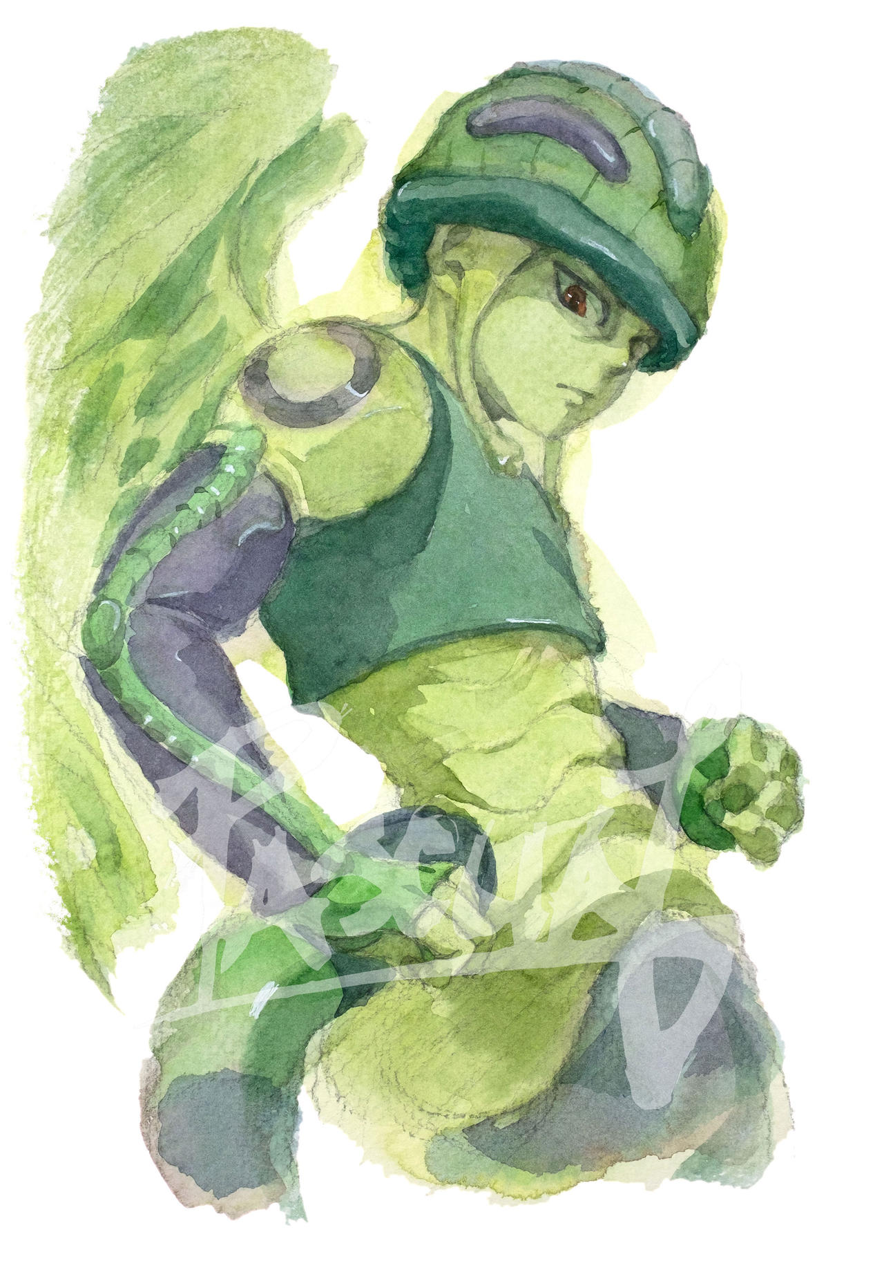 Merurm Meruem Chimera Ant Watercolor from Hunter X Hunter by ...