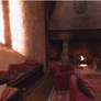 Gryffindor Fireplace.