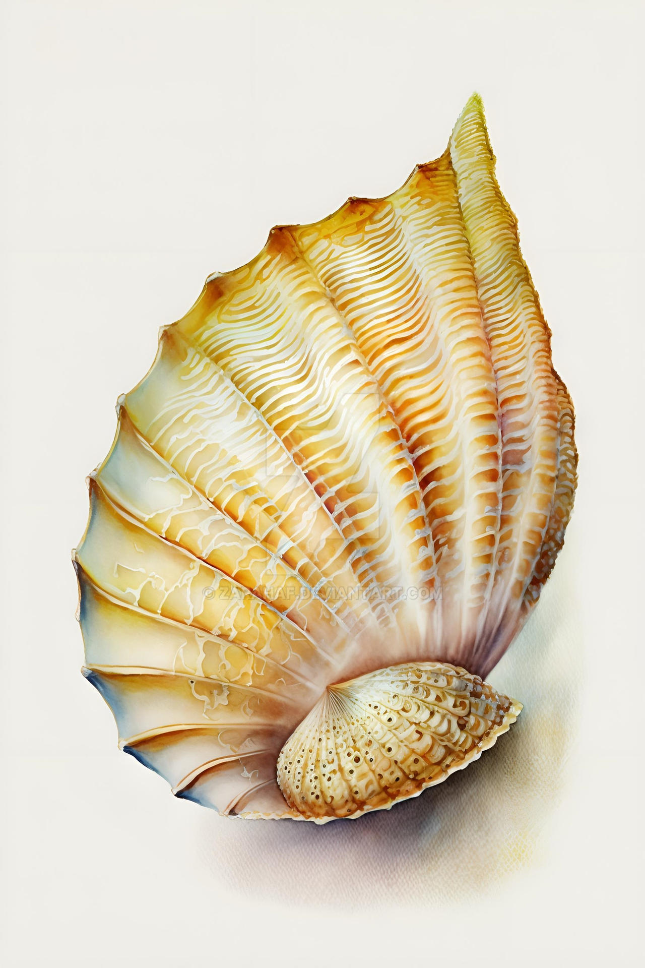Sea shell by Zarahaf on DeviantArt