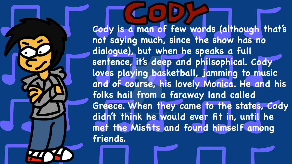 Meet Cody! by Magnetoon-Studios on DeviantArt