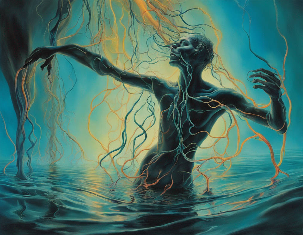 Surrealism. Close-up