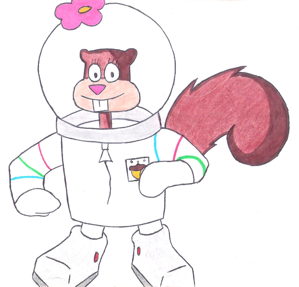 Commission- Sandy Cheeks - Arenita Mejillas