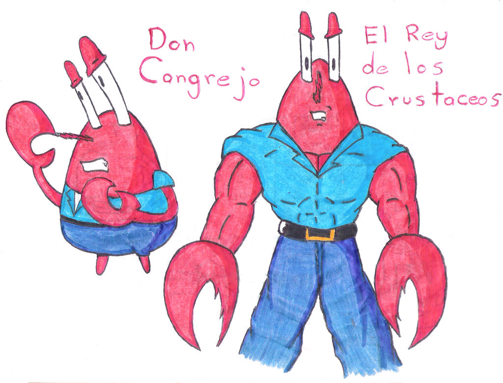 Commission- Eugene H.Krabs The King of Crustaceans