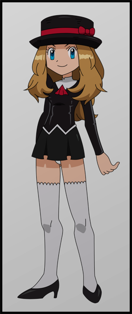 Commission- Serena the Black Delmo of the Hat