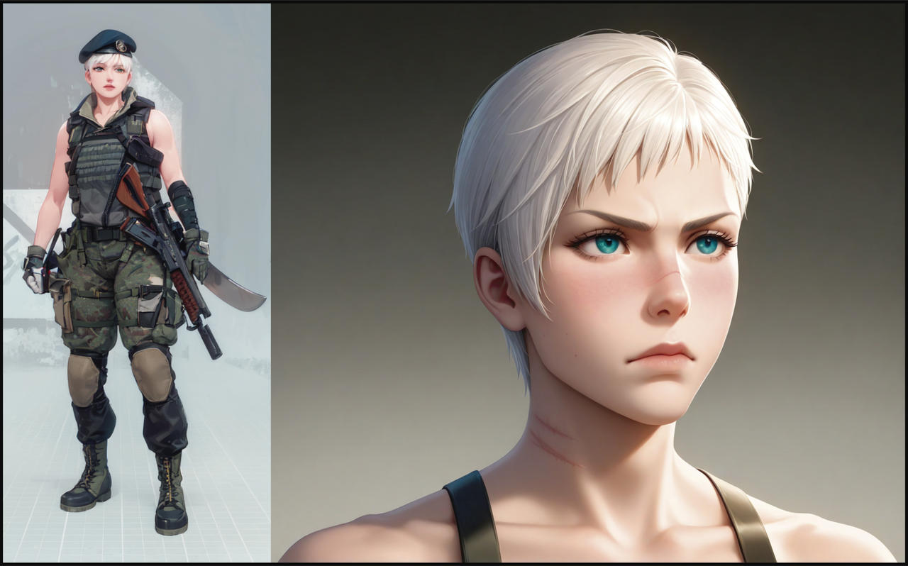 A Warrior Who Werves the War (Another Universe)
