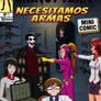 Mini Comic Cover - We Need Guns