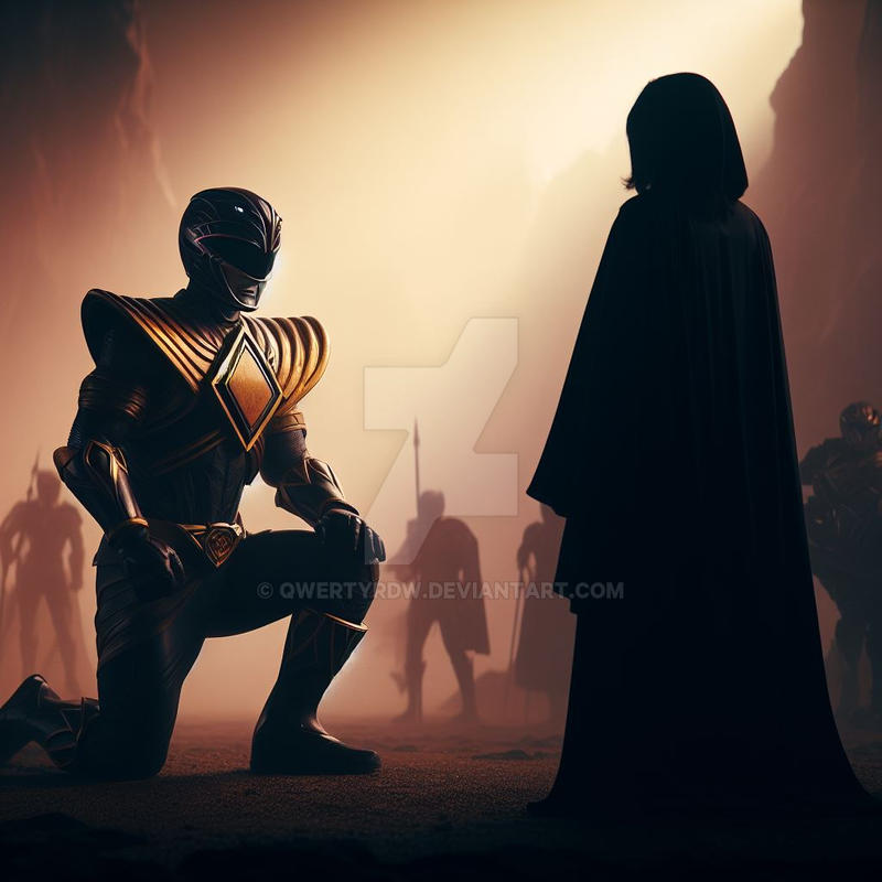 Black Ranger Deviantart Black Ranger Kneels Before Rita Repulsa by qwertyrdw on DeviantArt