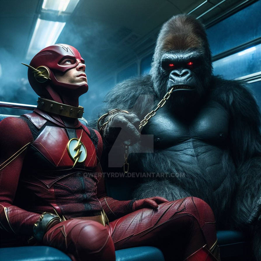 Grodd and the Flash 5 by qwertyrdw on DeviantArt