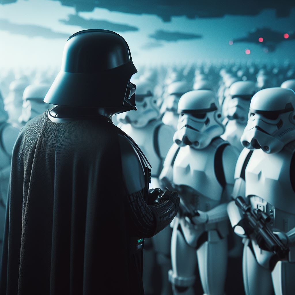 stormtroopers movement to contact planet akiva by... Lord Vader Addresses The Troops 2 by qwertyrdw on DeviantArt