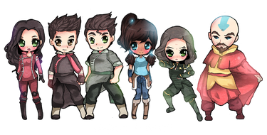 Chibi Legend of Korra