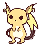 026 Raichu by DarienDoodles