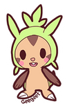 Pokemon XY - Chespin by DarienDoodles