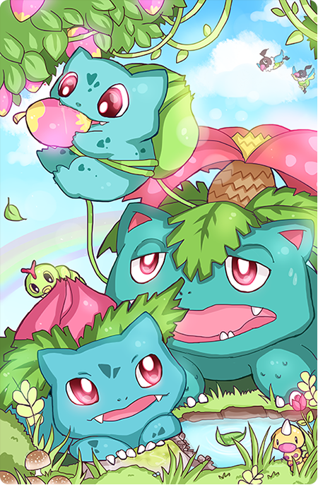 Pokefamily Vacation : Bulbasaur