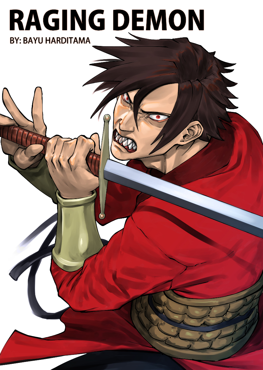 RAGING DEMON Cover Illustration by DRedbean on DeviantArt