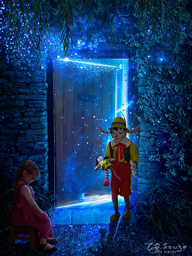 A gift for little girl by genivaldosouza A gift for little girl by genivaldosouza