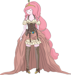 Steampunk Bubblegum lined