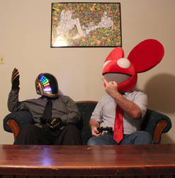 Guy and Deadmau5