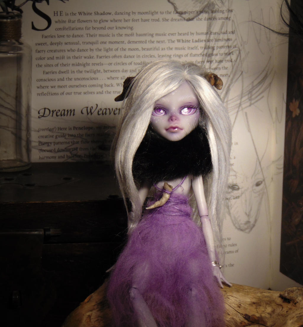 Horned Faerie OOAK