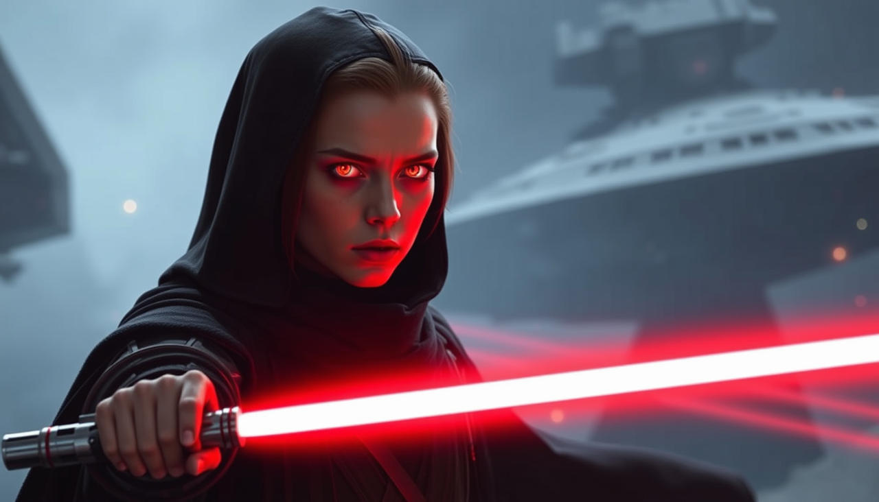 Sith Rey Animation #starwars Rey Skywalker A Sith Empress Bright Red by SRphatz on DeviantArt