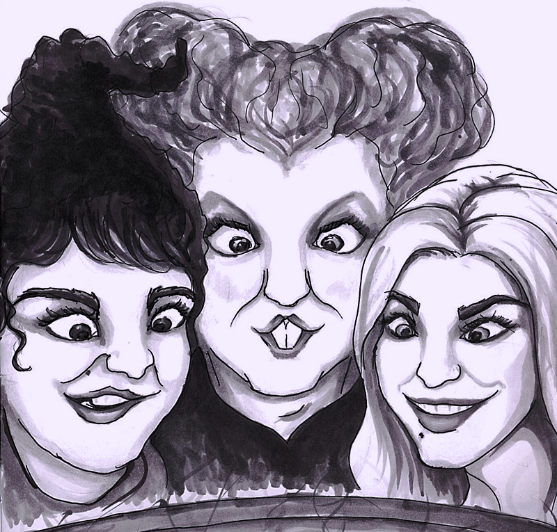 The Sanderson Sisters by RachaelLee on DeviantArt