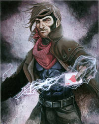 Commission: Gambit Fan Art