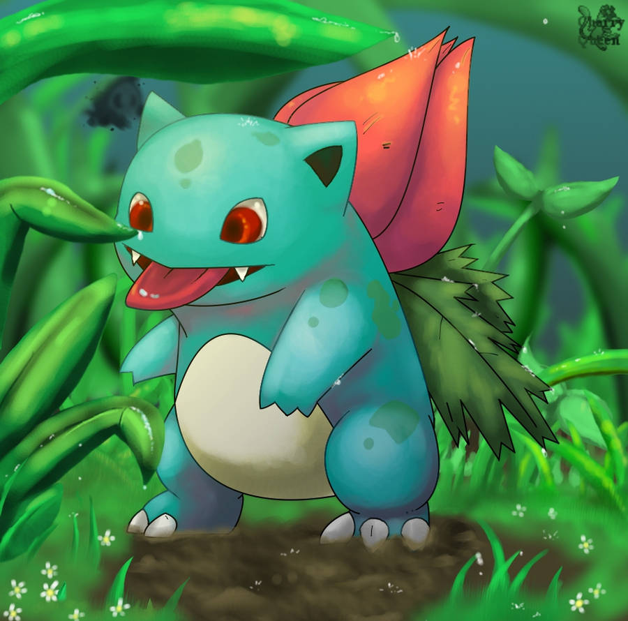 .:Ivysaur:. by Pand-ASS