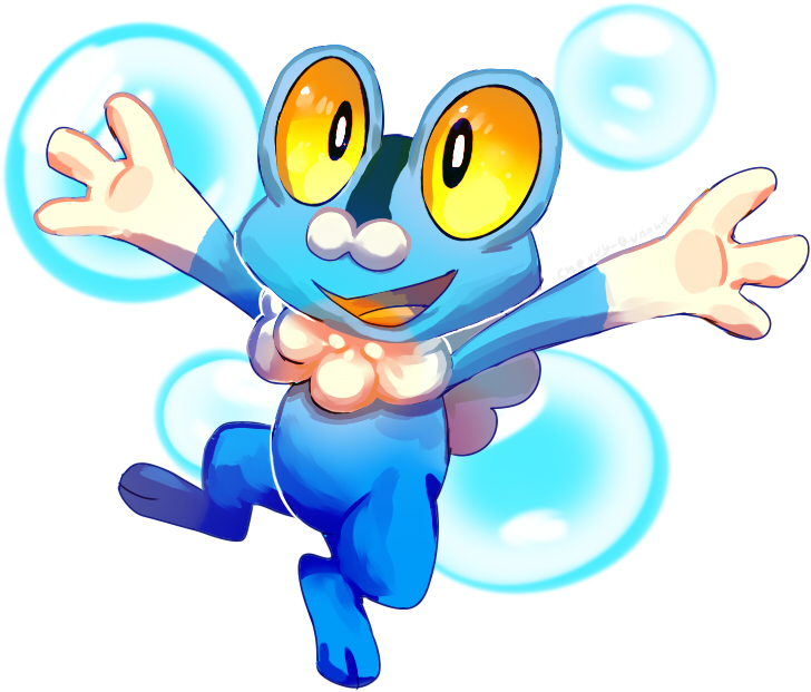 New pokemon Froakie