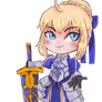 Saber fanart