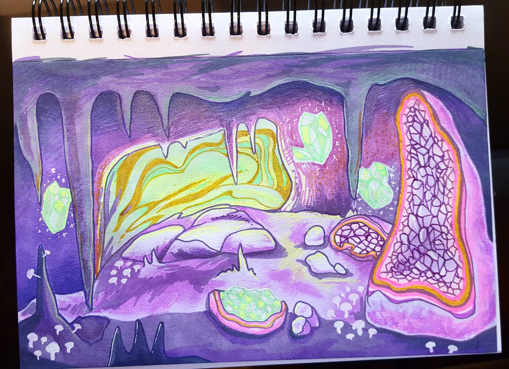 Geode Deviantart Geode Cave by OptimusPaula on DeviantArt