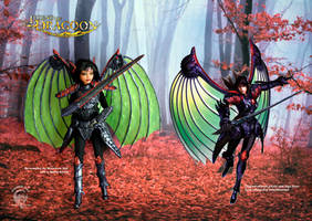 Customized Barbie - The Legend of Dragoon (Rose) 2