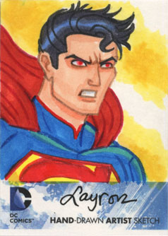 DC Comics New 52 Sketch Card: Superman