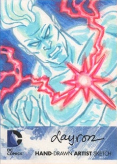 DC Comics New 52 Sketch Card: Captain Atom