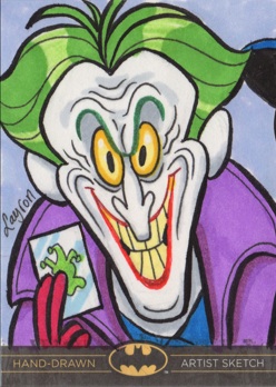 Batman: The Legend sketch card puzzle 1- The Joker