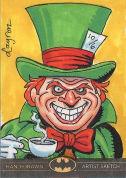 Batman: The Legend sketch card - Mad Hatter