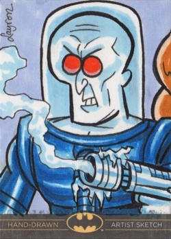 Batman: The Legend sketch puzzle 5 - Mr. Freeze