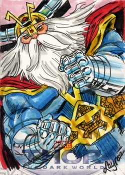 Thor: TDW Sketch Card - Odin 2