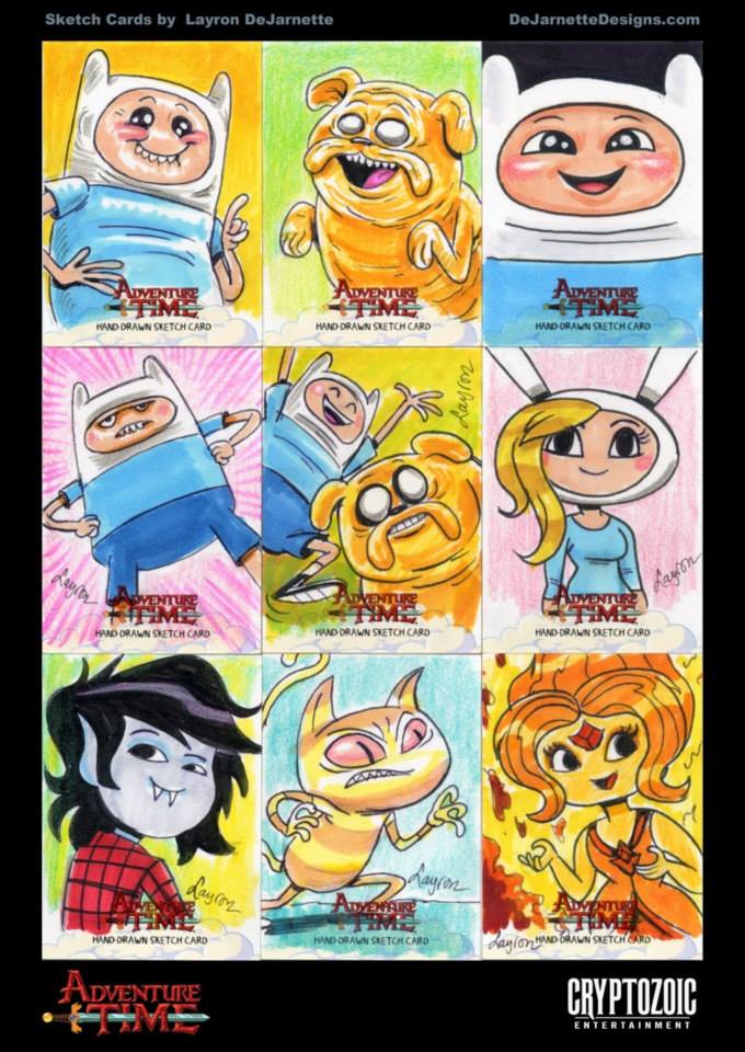 Adventure Time sketch cards 01