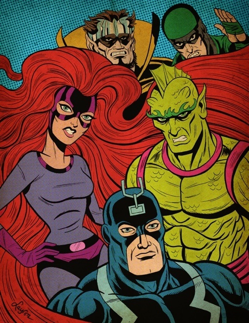 The Inhumans by Layron DeJarnette