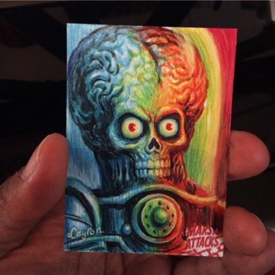 Mars Attacks Occupation Artist Proof 1 (SOLD)