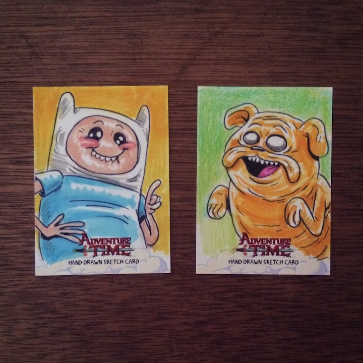 ADVENTURE TIME Artist Proof Sketch Cards (SOLD)