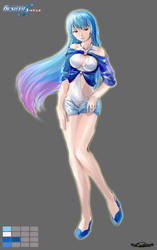 Gundam SEED A-STAR - Esther New Costume -